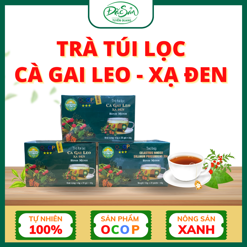 Trà Cà Gai Leo, Xạ Đen - Bình Minh