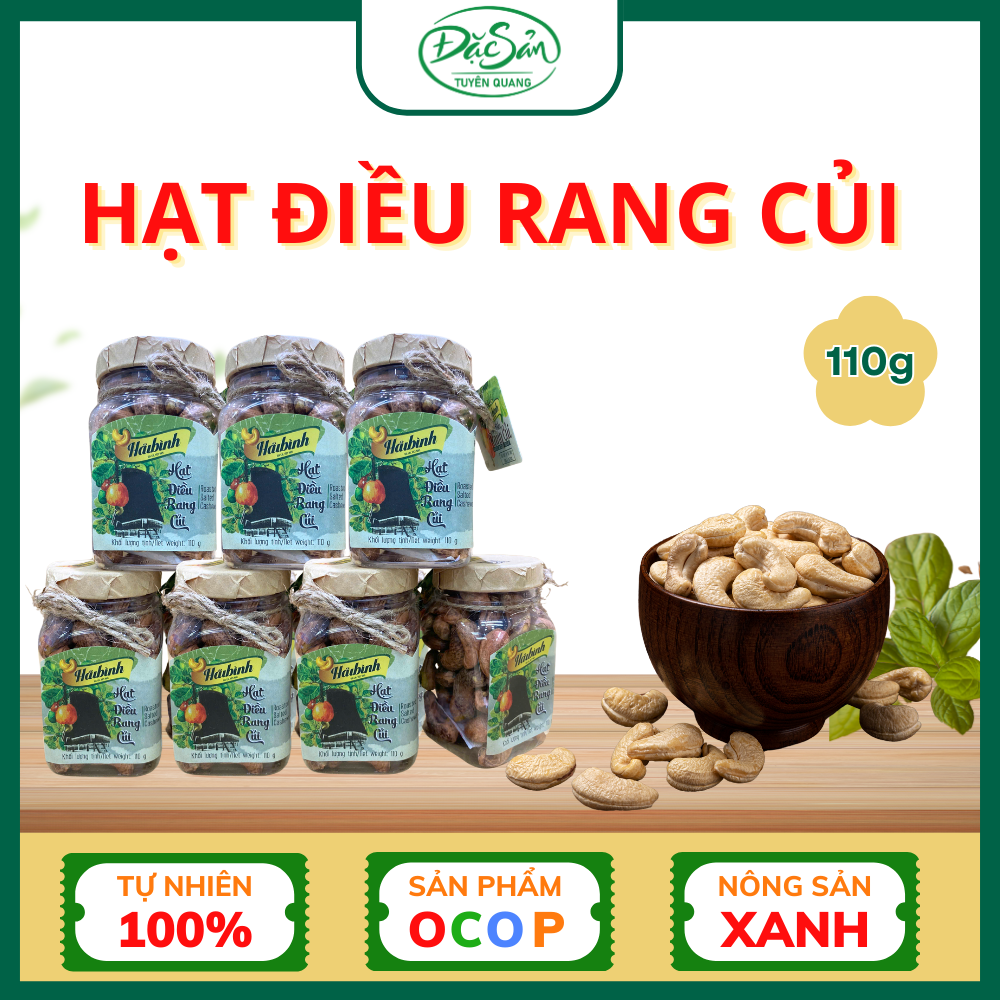 Hạt Điều Rang Củi 110g