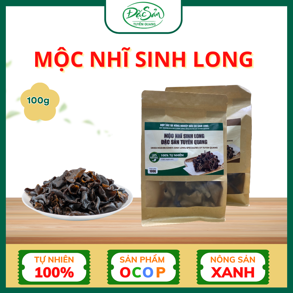 Mộc Nhĩ Sinh Long 100g