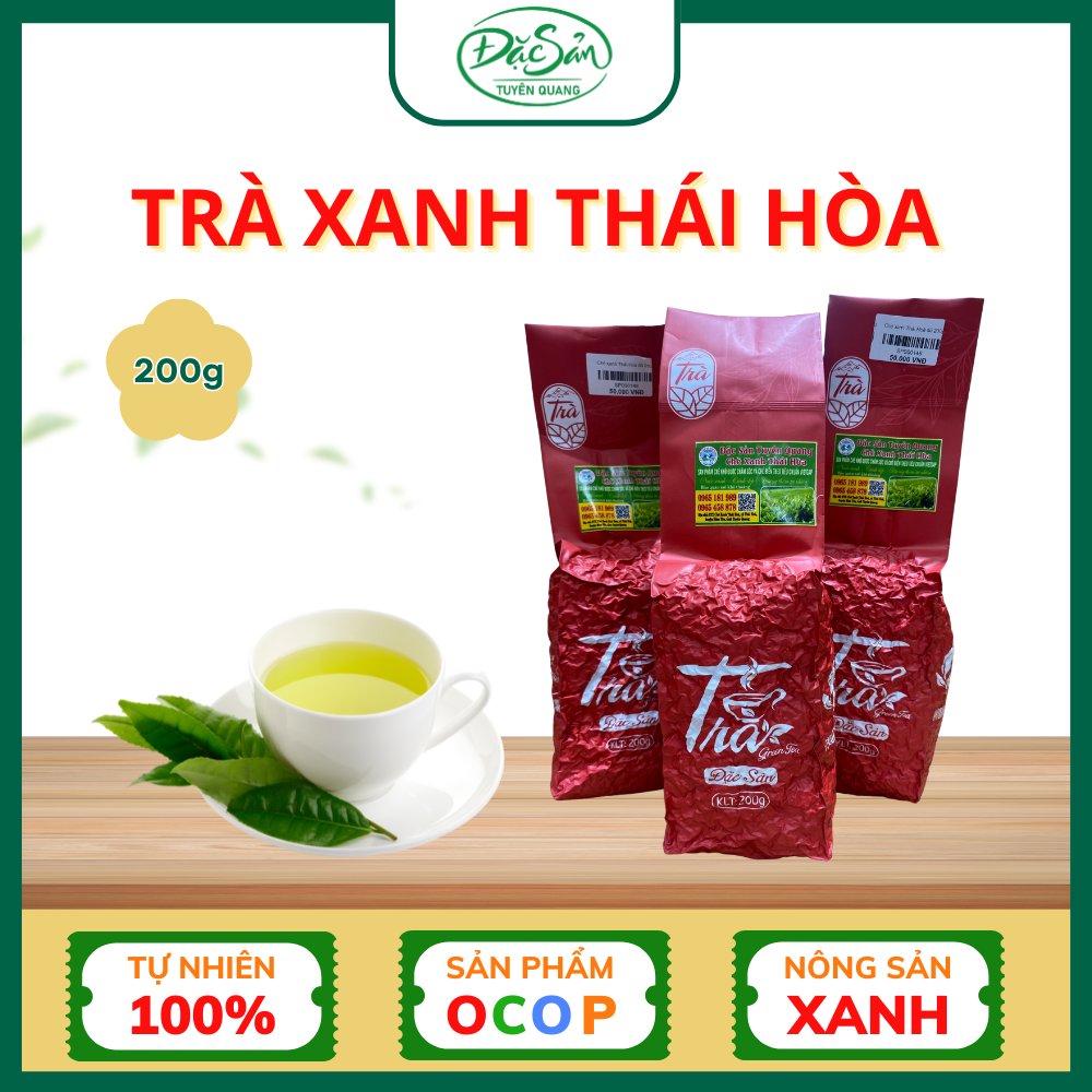 Chè Xanh Thái Hòa - Đỏ 200g