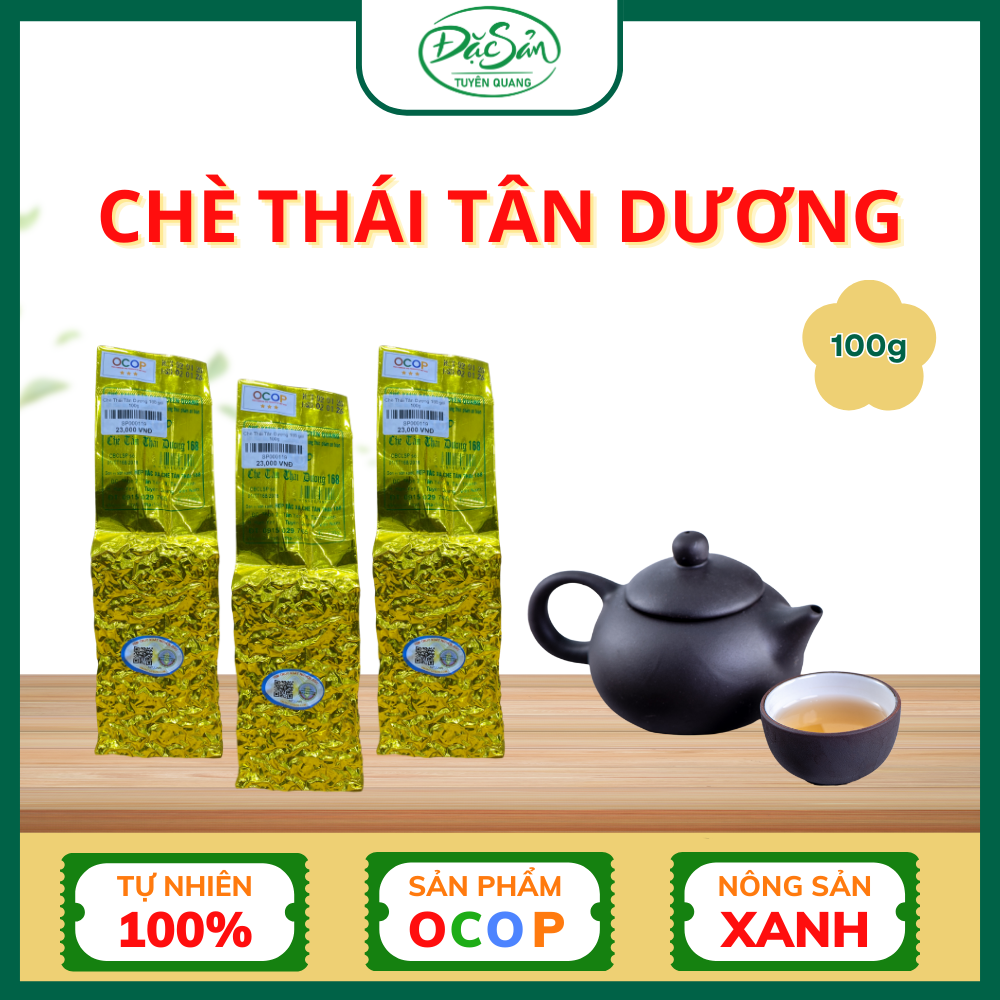 Chè Tân Thái Dương 168 - Vàng 100g