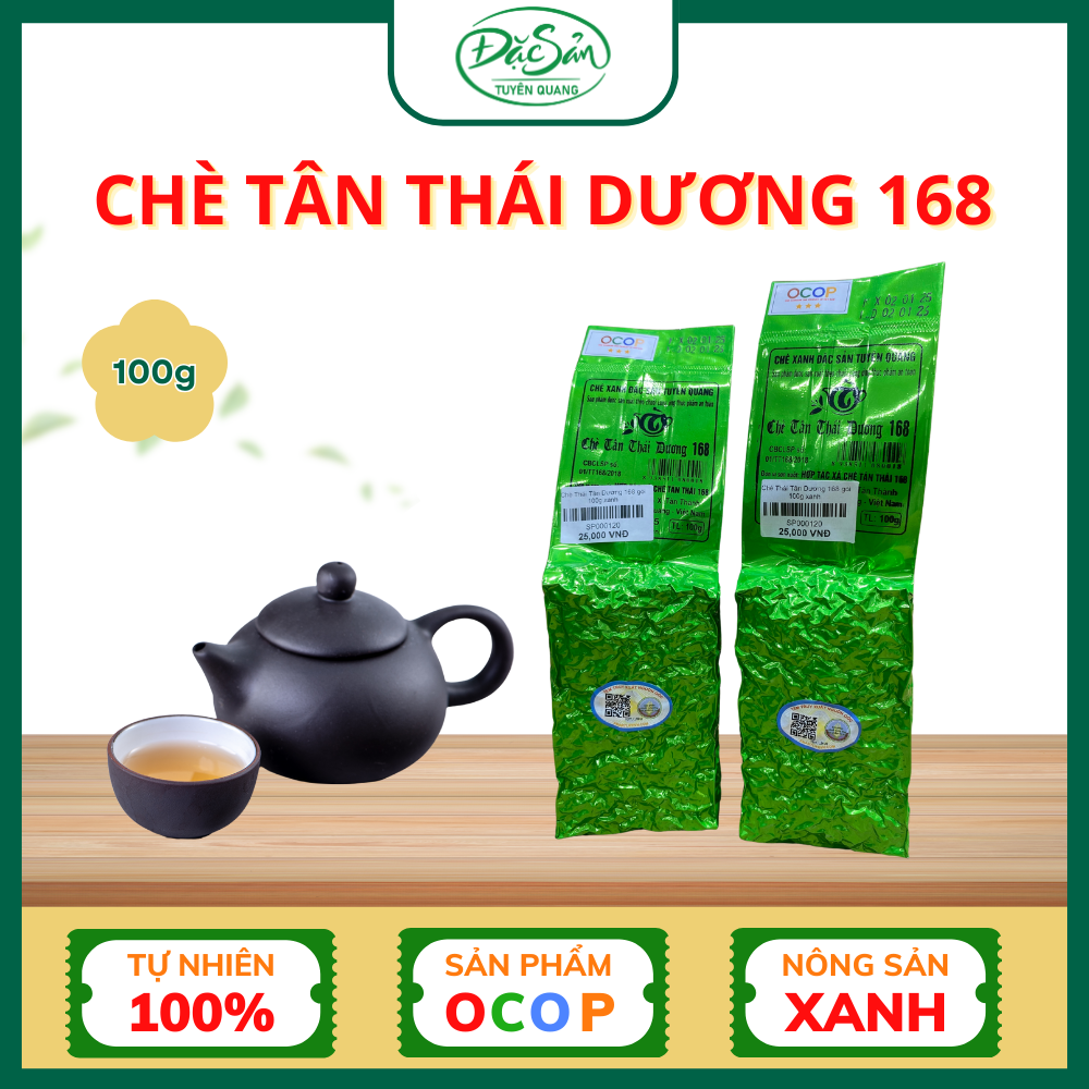 Chè Tân Thái Dương 168 - Xanh 100g