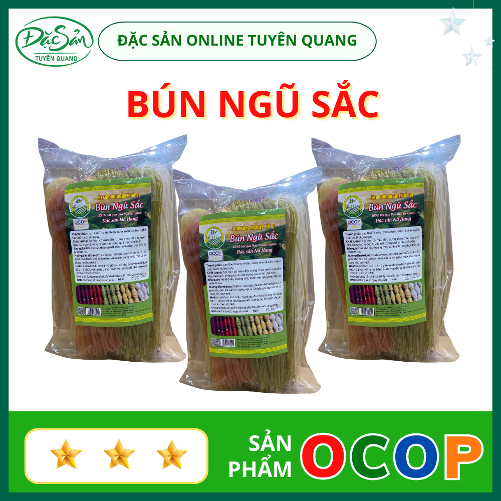 Bún Ngũ Sắc Đà Vị 500g