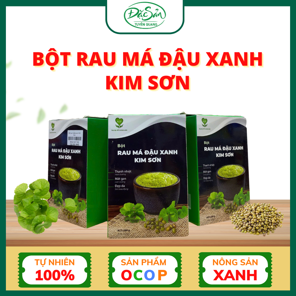 Bột Rau Má Đậu Xanh - Kim Sơn
