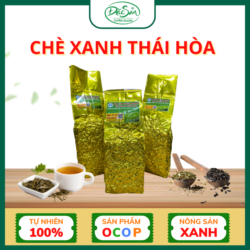 Chè Xanh Thái Hòa - Vàng 500g