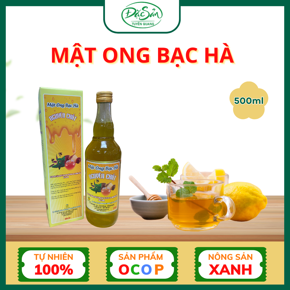 Mật Ong Bạc Hà 500ml