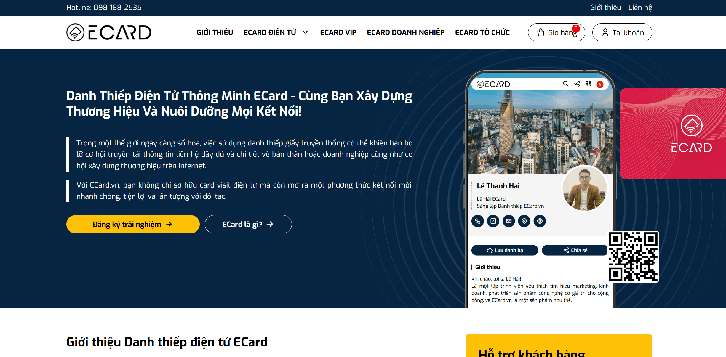 ECard.vn - Danh Thiếp Điện Tử Thông Minh Cho Kết Nối Hiện Đại