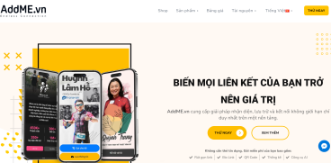 AddME.vn - Giải Pháp Danh Thiếp Thông Minh & Cộng Cụ Kết Nối Toàn Diện