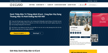 ECard.vn - Danh Thiếp Điện Tử Thông Minh Cho Kết Nối Hiện Đại