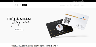 HATO Bio - Danh Thiếp Thông Minh Công Nghệ UV, Chất Việt, Chuyên Nghiệp