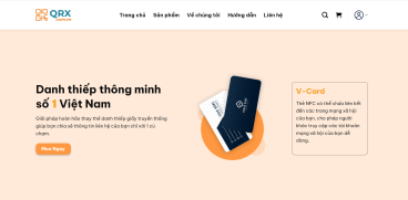 QRX - Giải Pháp Danh Thiếp Điện Tử & QR NFC An Toàn, Bảo Mật & Đa Năng
