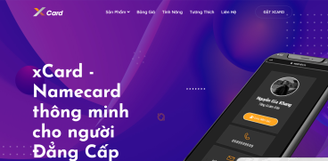 xCard.vn - Danh Thiếp Thông Minh Đẳng Cấp, “Chạm Là Ghi Nhớ”