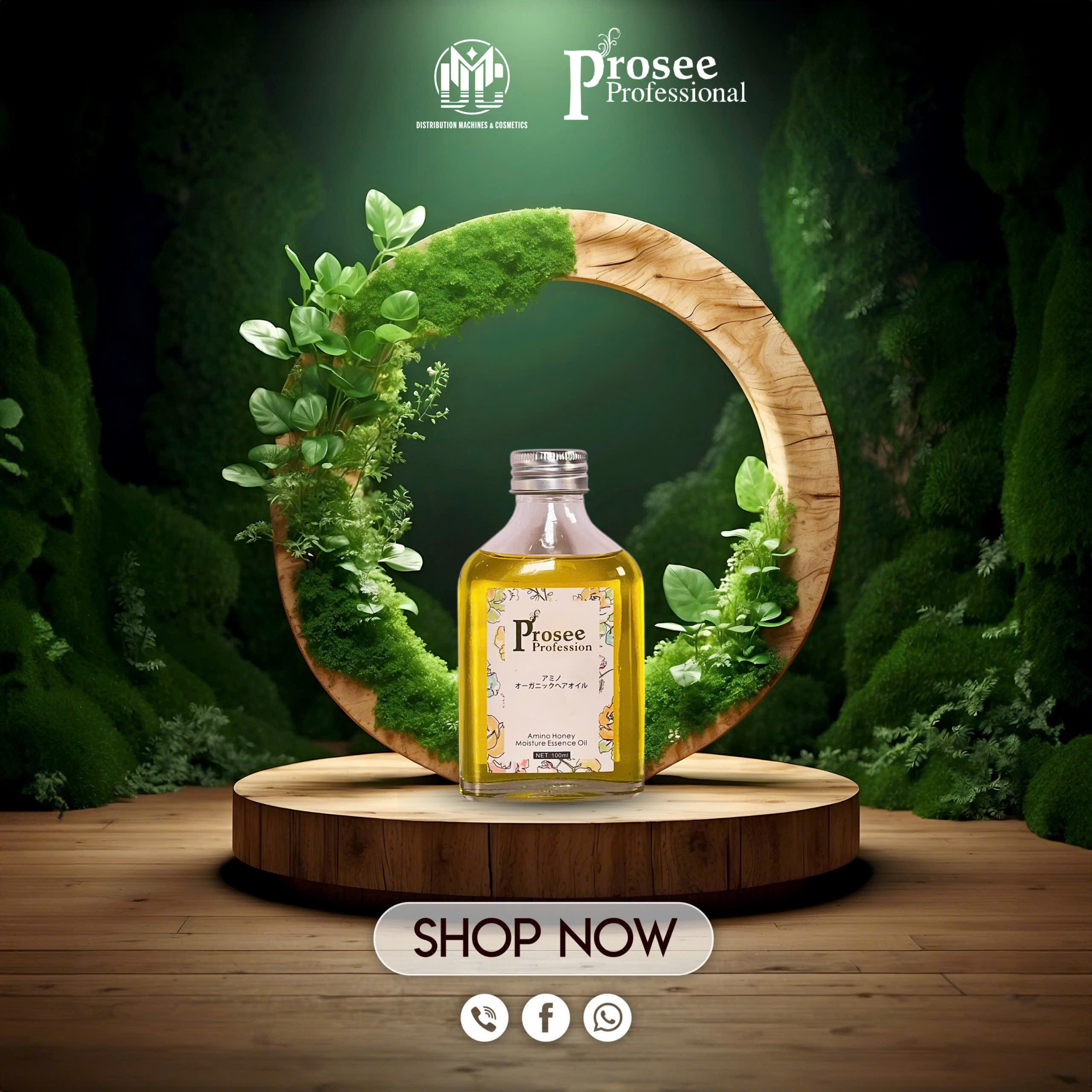 Tinh dầu Prosee siêu mượt 100ml - Pr4