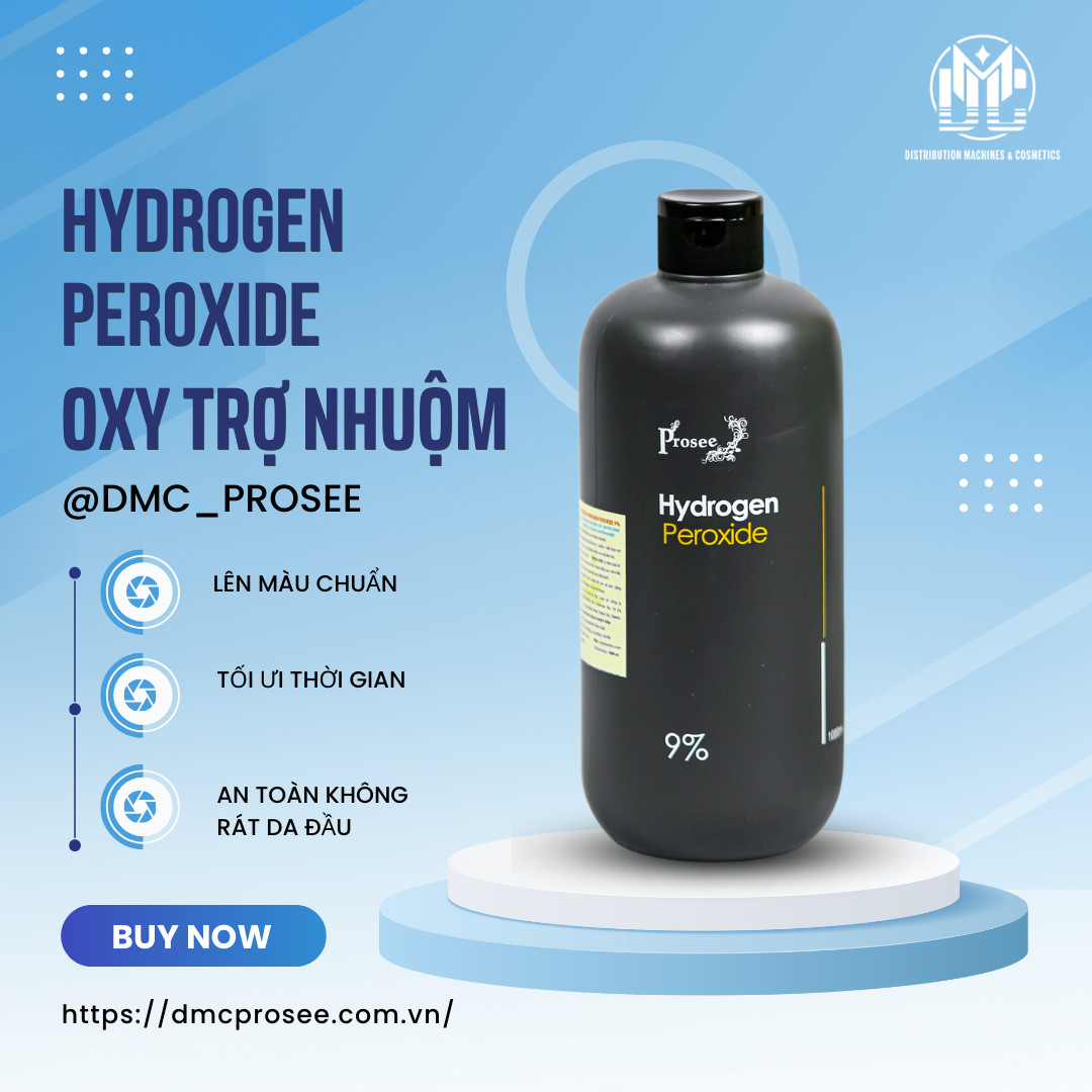 Oxy trợ nhuộm Prosee 9%