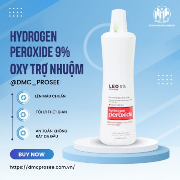 Oxy trợ nhuộm Leo 9% Hydrogen Peroxide