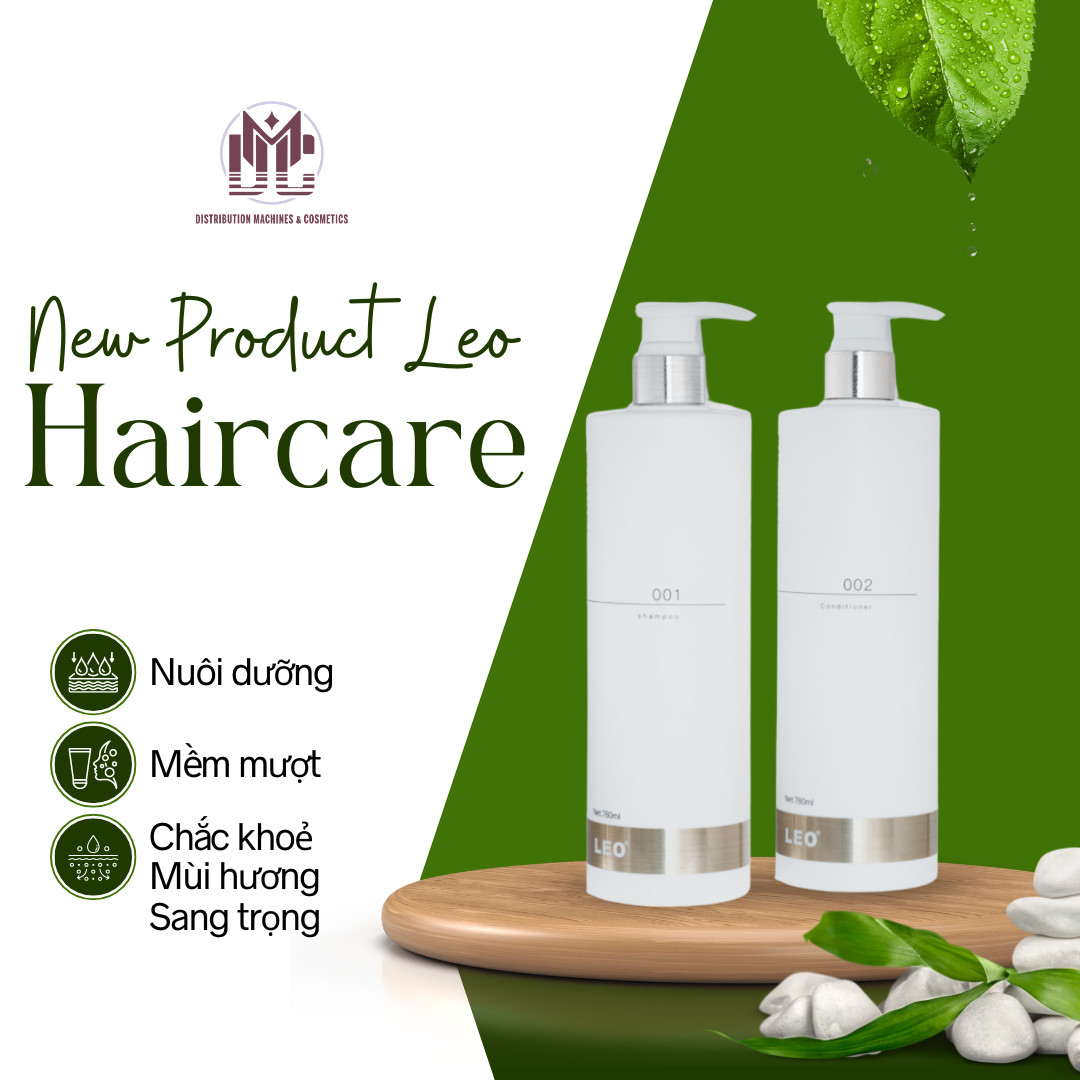 LEO Cặp dầu gội siêu mượt phục hồi tóc 780ml